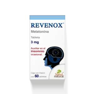 Revenox Melatonina (60 tabletas, 3 mg)