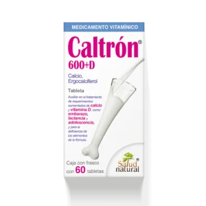 Caltron 600 + D (60 tabletas, 600 mg + 125 UI)